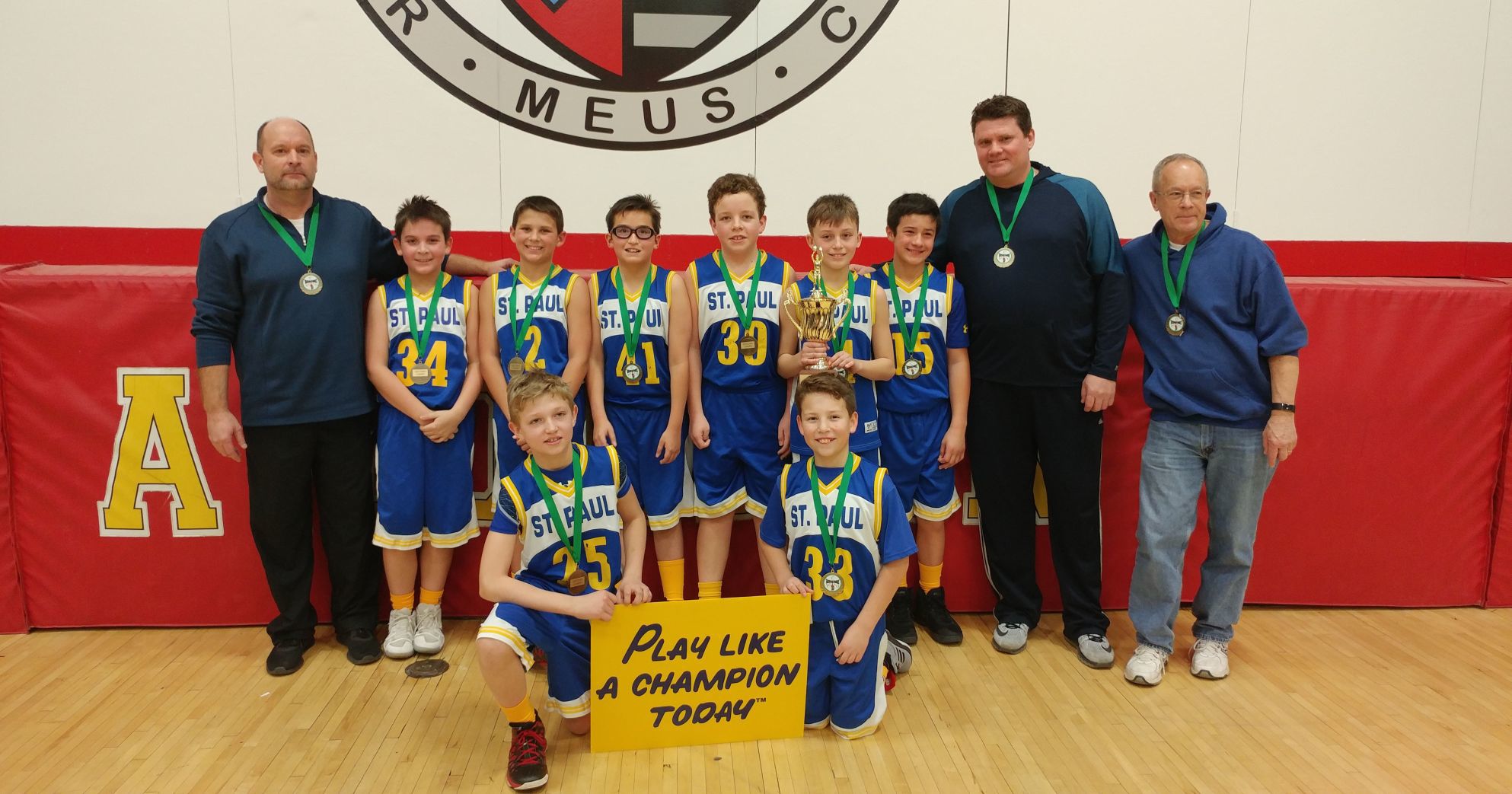 St. Paul Fifth-Graders win championship game